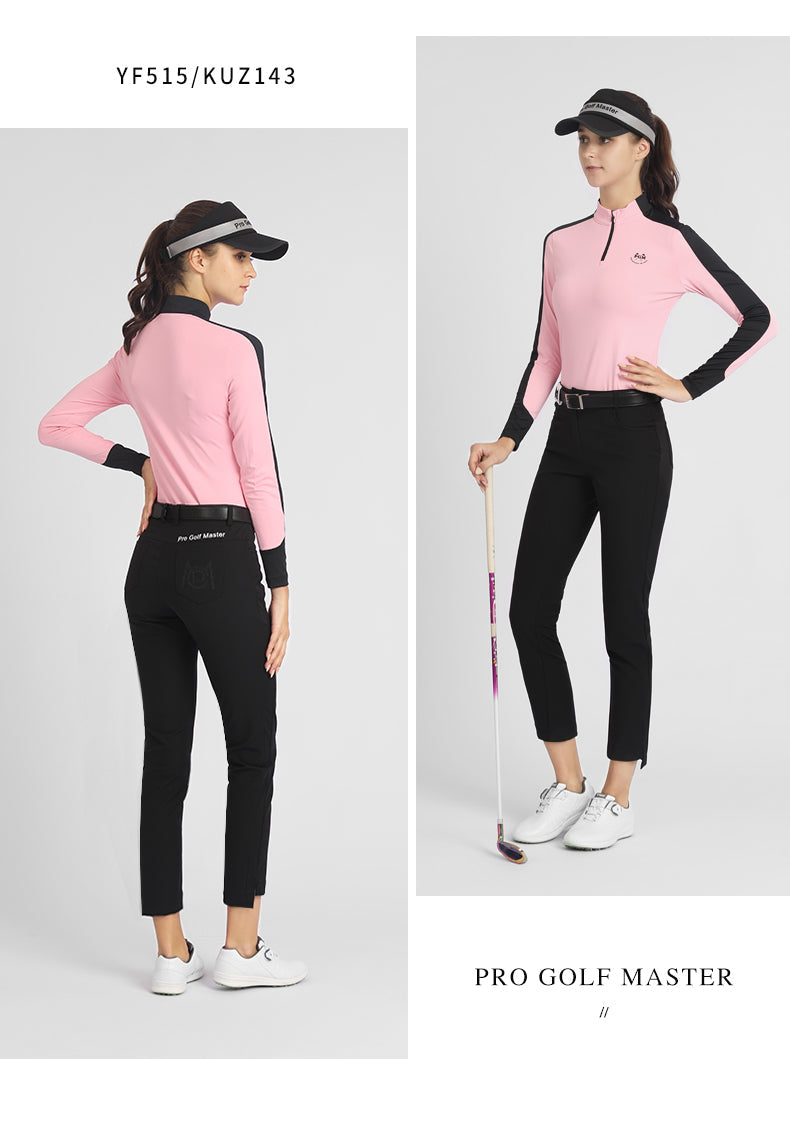 PGM KUZ143 womens golf trousers golf pants ladies nylon grey golf pants