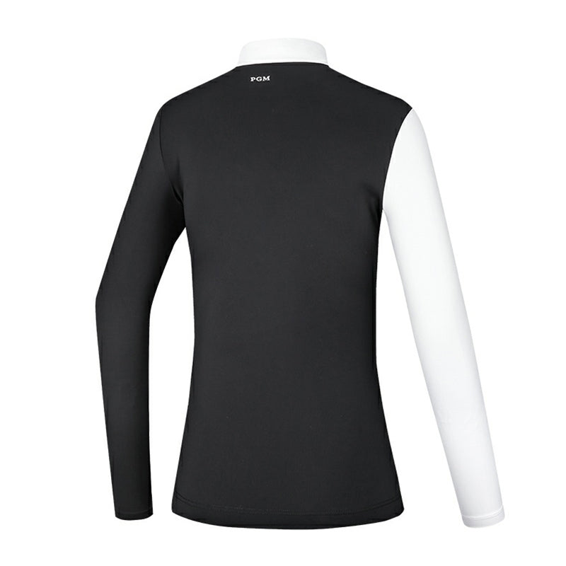 PGM YF532 custom logo golf tee shirt 2023 women slim fit golf shirt