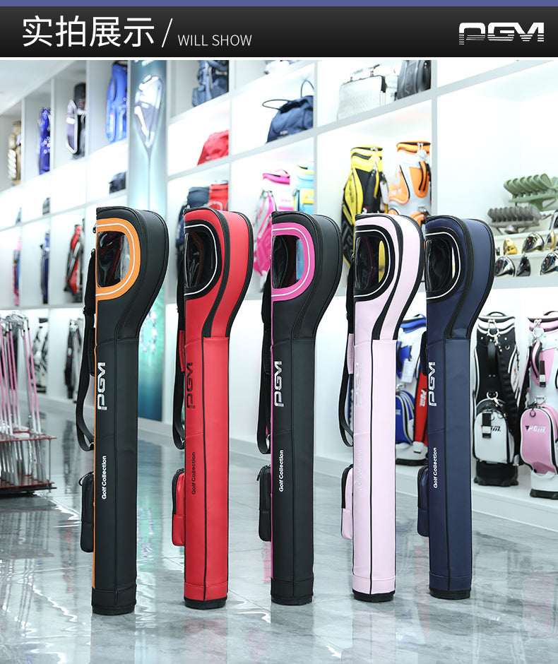 PGM QIAB021 portable sunday golf gun bag personalized luxury golf sunday bag