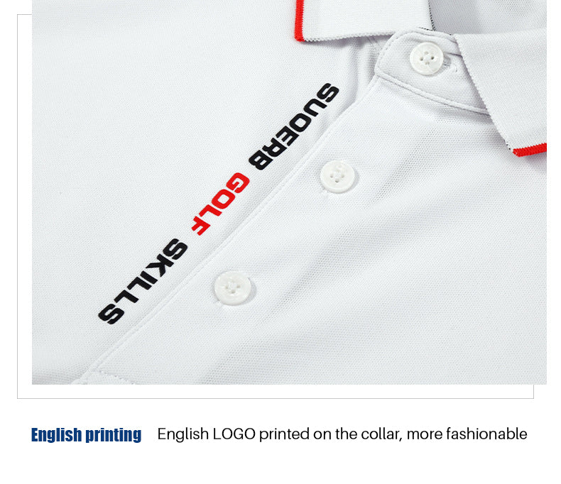 PGM YF393 quick dry golf polo shirt men short sleeve plain golf polo shirt