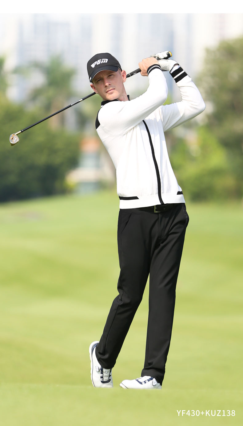 PGM KUZ138 absorb heat winter golf pants mens stretch high elastic golf pants