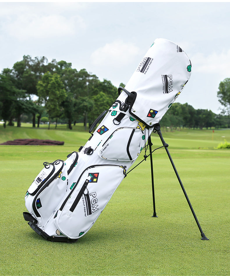PGM QB111 personalised stand golf bag lightweight custom logo nylon golf bag