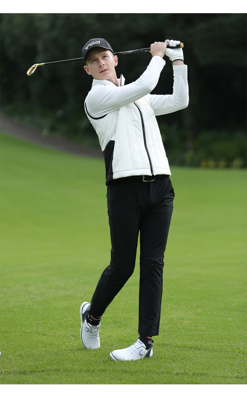 PGM YF519 outdoor golf windbreaker vest winter outerwear mens golf vest