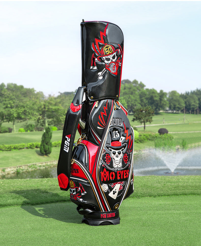PGM QB112 golf club bag men pu leather custom logo tour golf bag waterproof golf bag