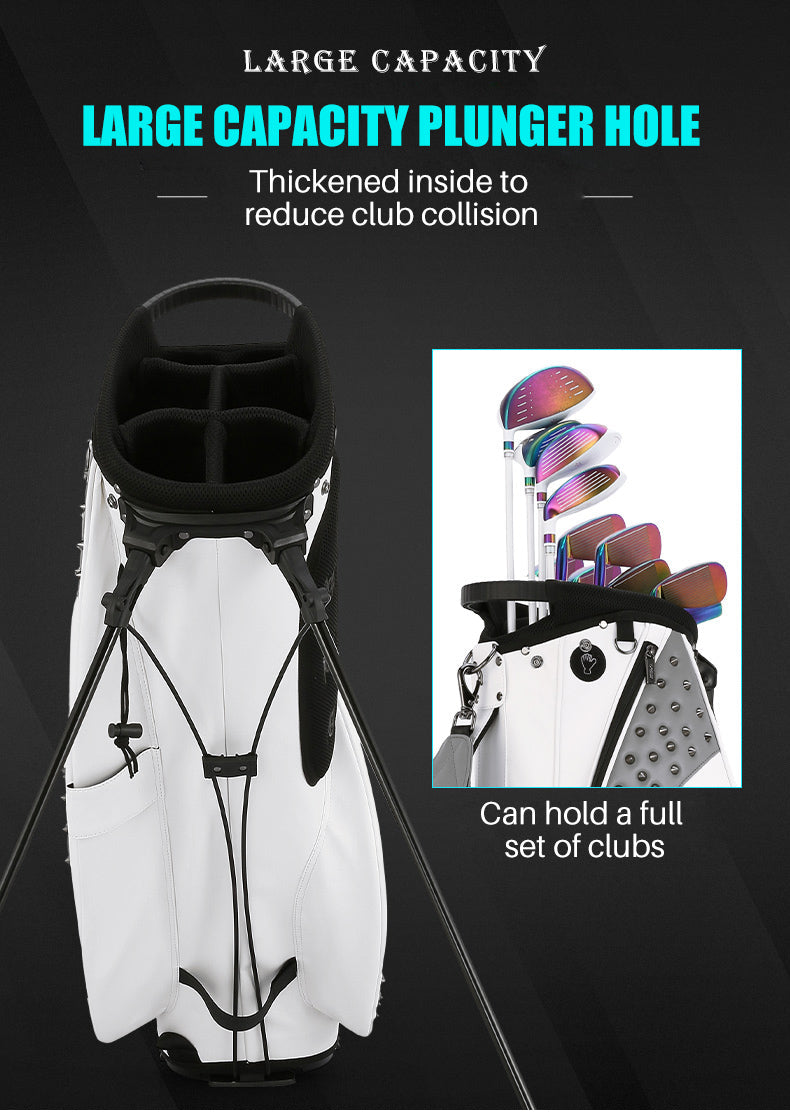 PGM QB091 lightweight sunday golf stand bag waterproof custom golf bag with stand