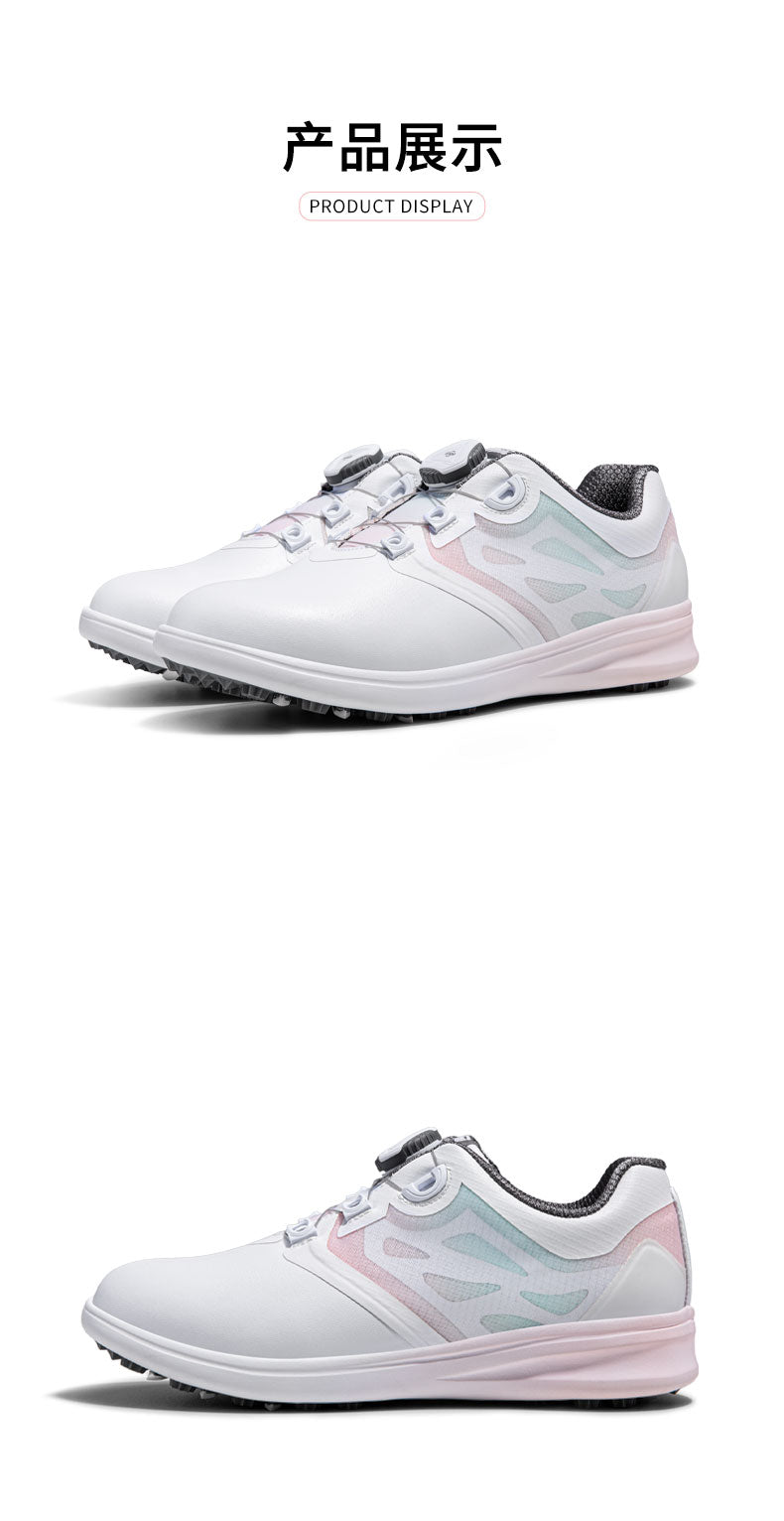 PGM XZ249 womens waterproof golf shoe popular microfiber leather golf shoes