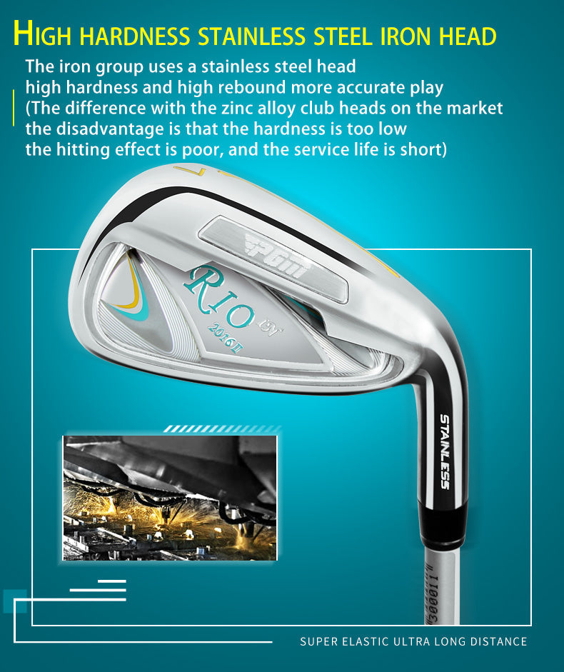 PGM LTG014 RIO II golf clubs complete set women professional golf clubs with staff golf bag