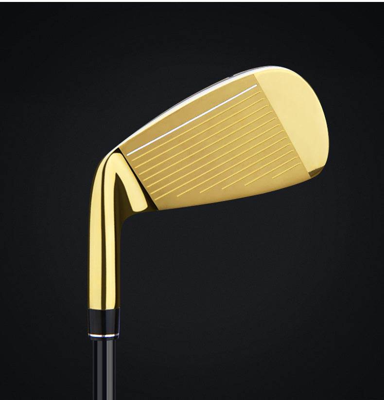 PGM Tig033 NSR III Professional Men Stainless Steel Graphite Head Black Gold Golf Iron