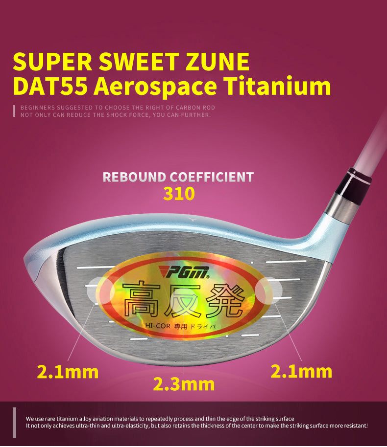 PGM LTG011 Yibang Hot Sale Titanium Alloy Golf Club for Women