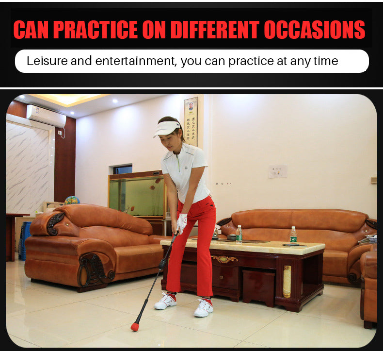 PGM HGB012 Hot Sale Golf swing practice stick swing bar adjustable gear golf swing trainer