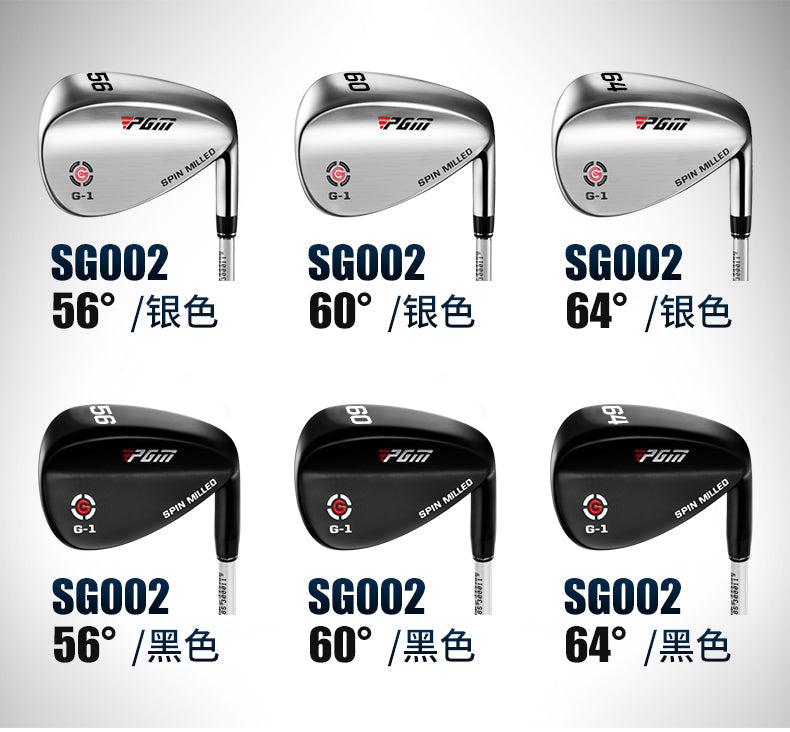 PGM SG002 golf sand wedge 60 stainless steel right hand black golf wedge
