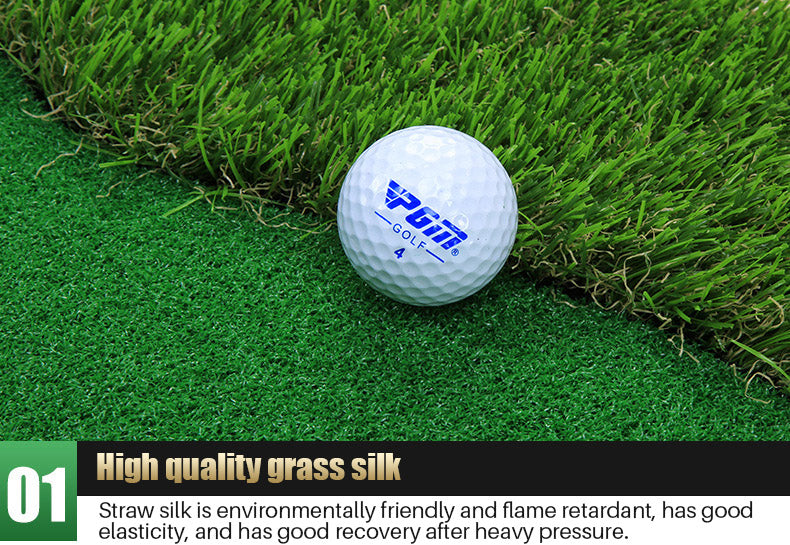 PGM GL001 golf putting green mat outdoor golf putting green with aiming line