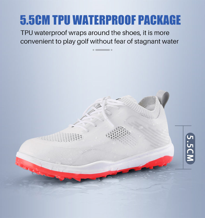 PGM XZ181 rubber golf shoes sole waterproof custom ladies golf shoes
