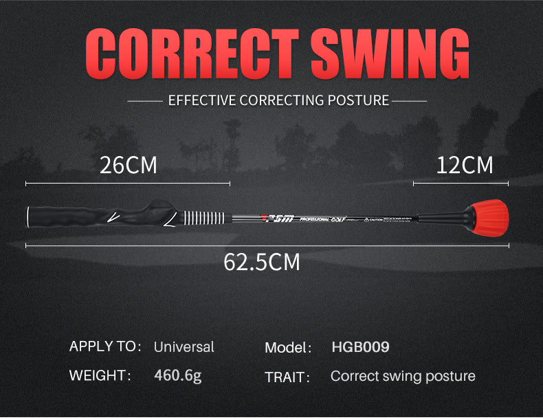 PGM HGB009 golf tool swing trainer golf swing bar golf swing training aid with sound