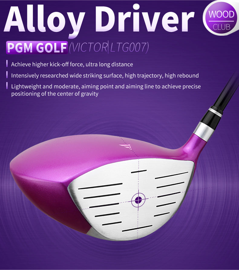 PGM LTG007 hot sale women golf clubs complete set for ladies