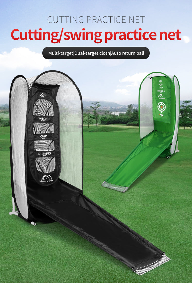 PGM LXW017 indoor home foldable portable golf chipping practice net