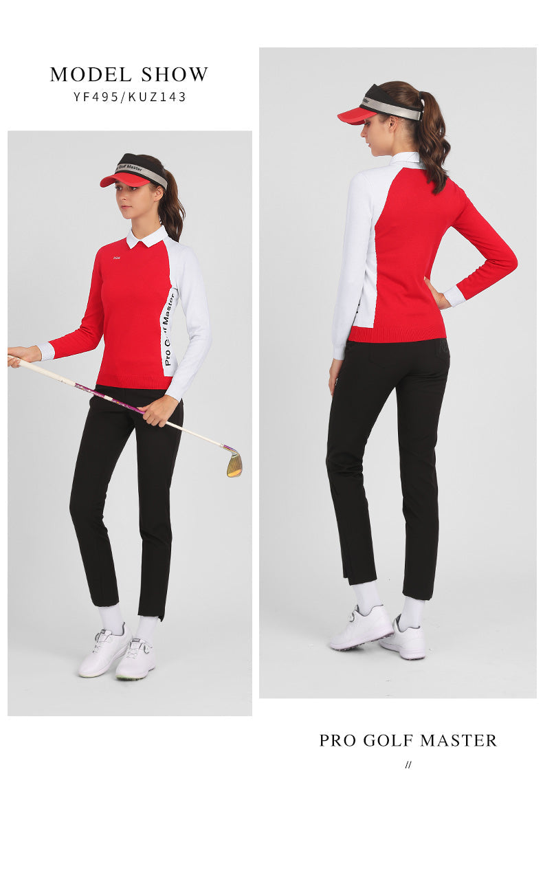 PGM YF495 golf apparel manufacturers ladies golf clothing sweaters woman golf sweater