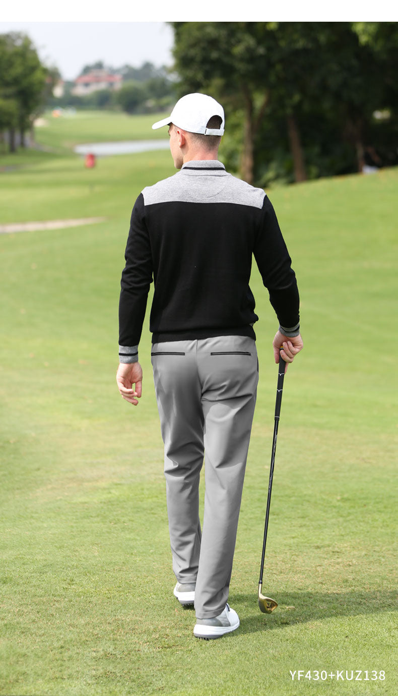 PGM KUZ138 absorb heat winter golf pants mens stretch high elastic golf pants