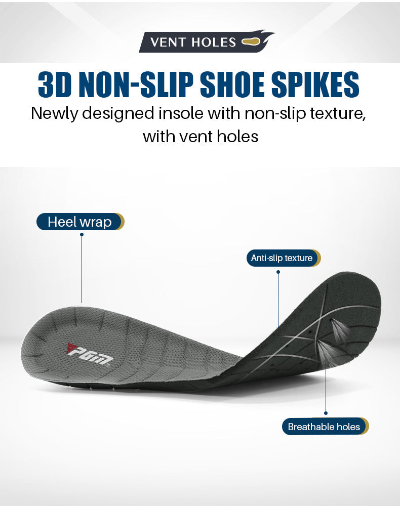 PGM XZ178 spikes men golf shoes waterproof white golf shoes for sale