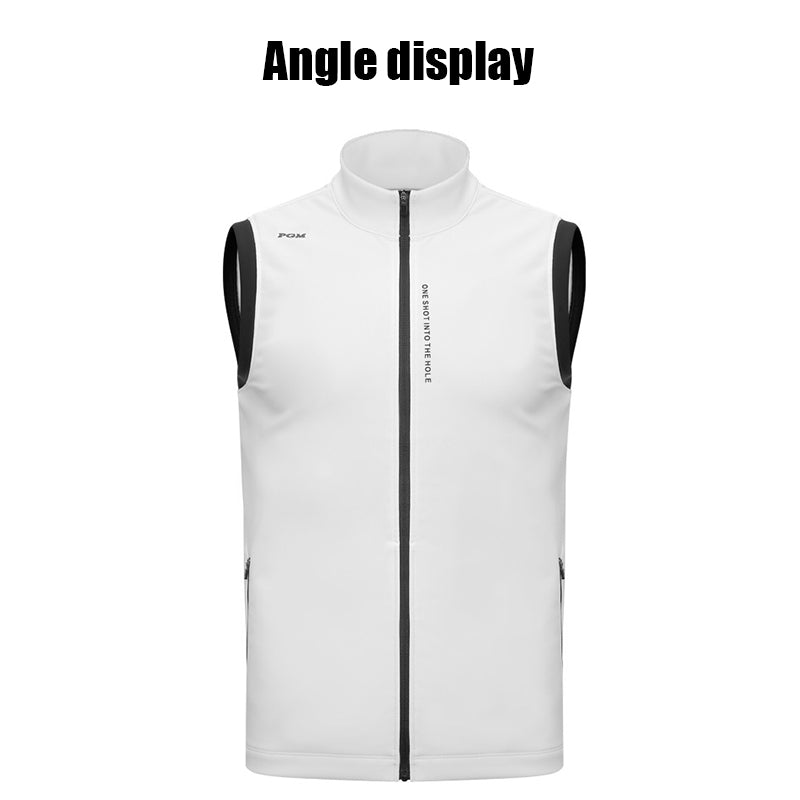 PGM YF523 men vest sport tennis golf apparel jacket sleeve less golf vest