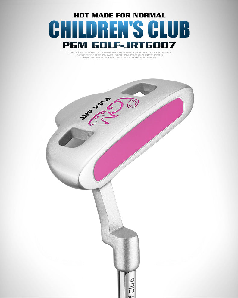 PGM PICK CAT JRTUG007 kids custom mini golf putter indoor rubber golf club putter