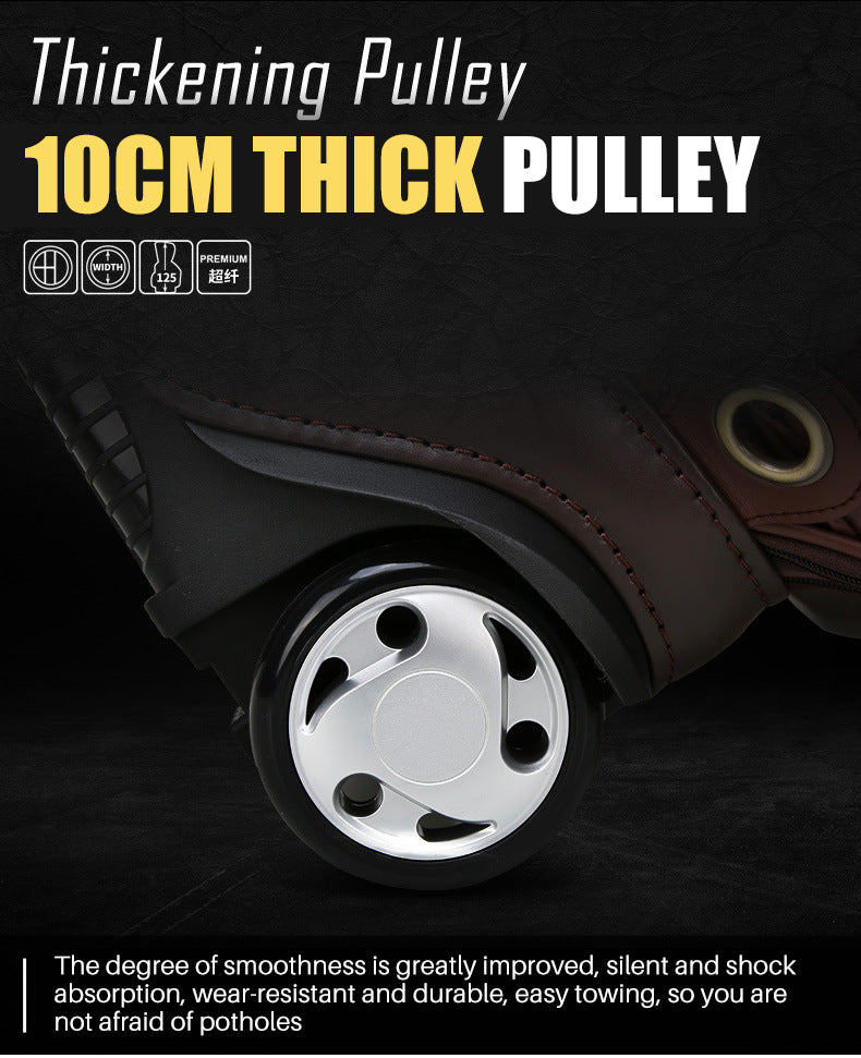 PGM QB044 high quality microfiber telescopic travel good golf bags with wheels