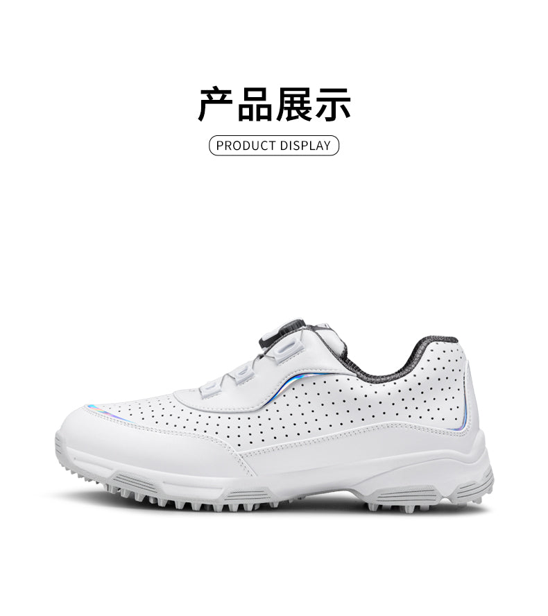 PGM XZ243 microfiber leather luxury golf shoes waterproof young golf shoes