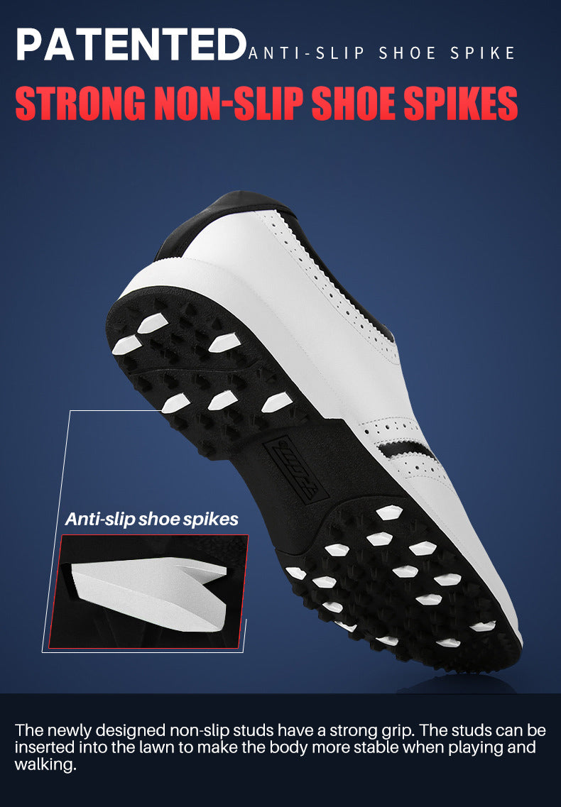 PGM XZ133 Men Microfibre PU Golf Shoes Waterproof Golf Shoes Fashion Comfortable Golf Shoes