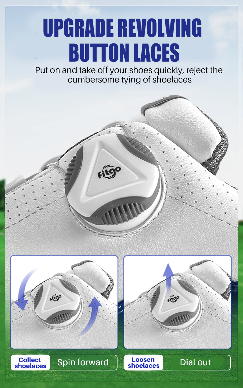 PGM XZ173 custom golf shoes spikes light weight mens golf shoes