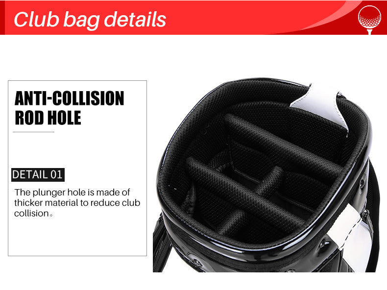 PGM QB080 brand name golf club bag waterproof PU leather golf cart bag