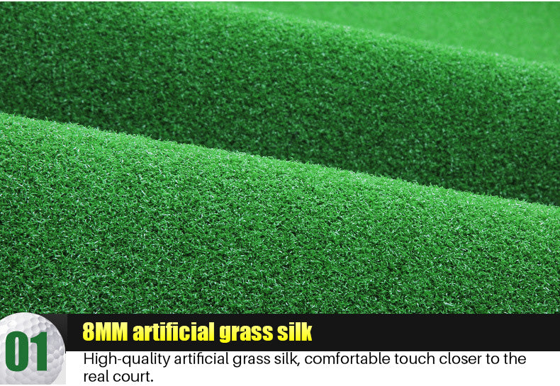 PGM GL002 Wholesale Indoor And outdoor floor nylon artificial grass turf mat practice golf putting mat training golf mat