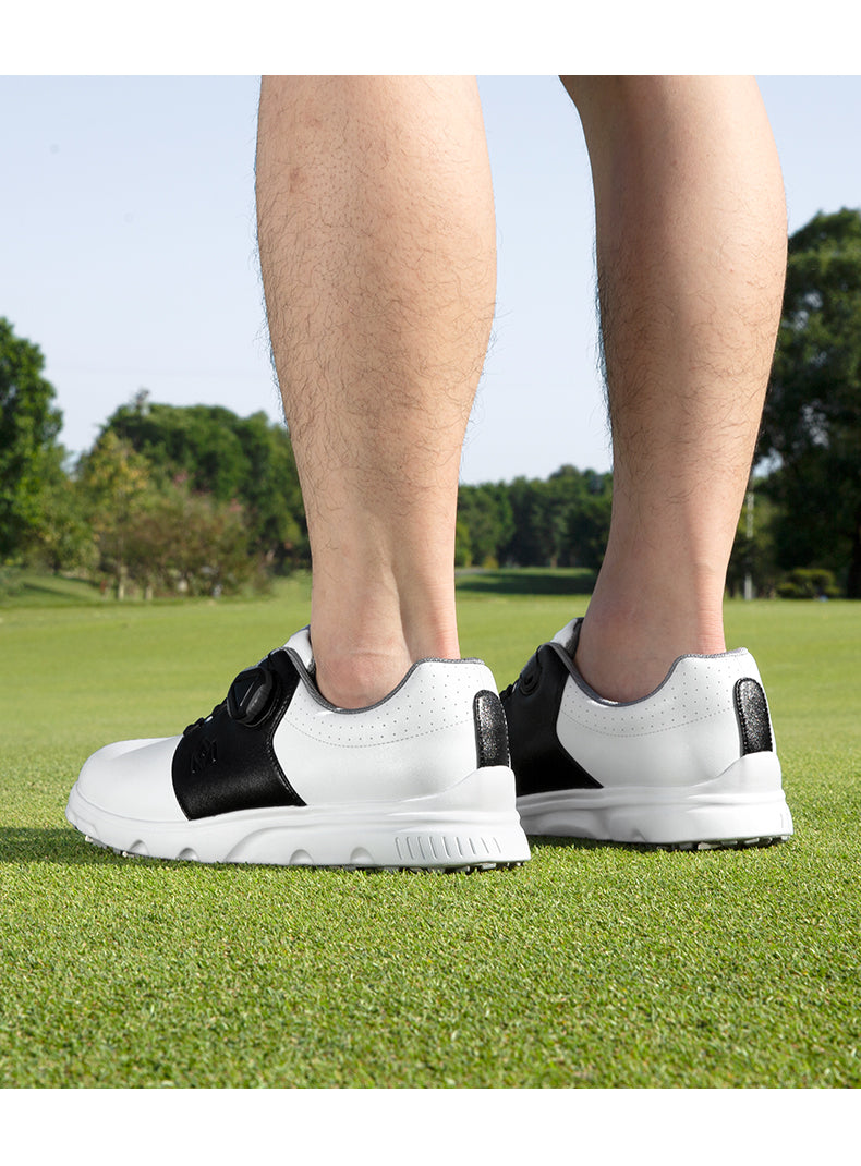 MOEYES M22XZ08 custom zapatos de golf men waterproof golf shoes