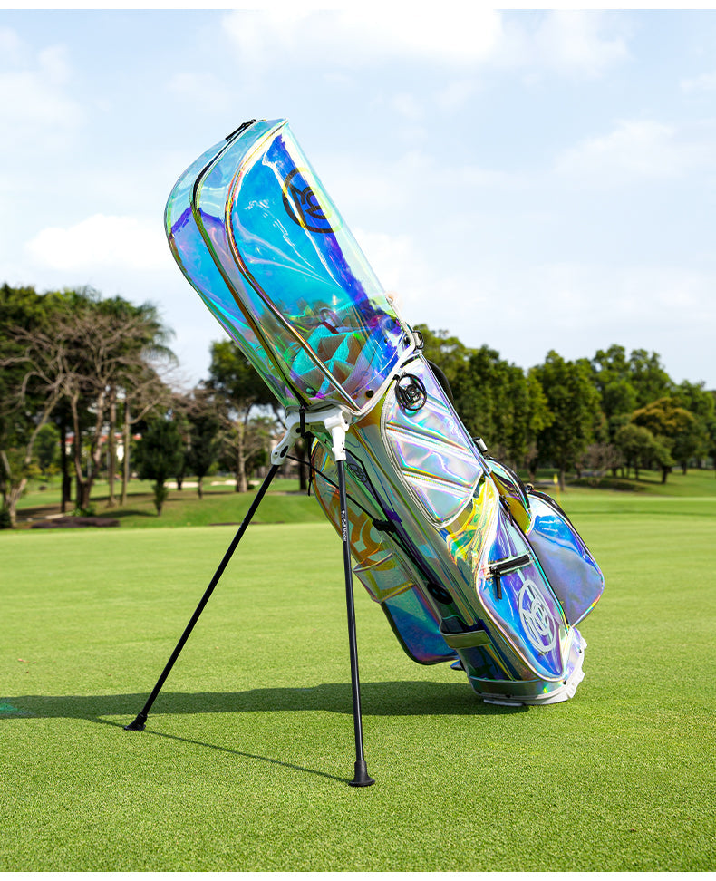 PGM QB131 ladies light portable transparent carry stand golf bags for men