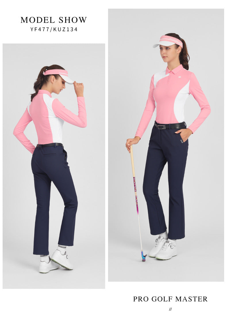 PGM YF477 custom ladies bulk polo golf shirts women odm golf polos