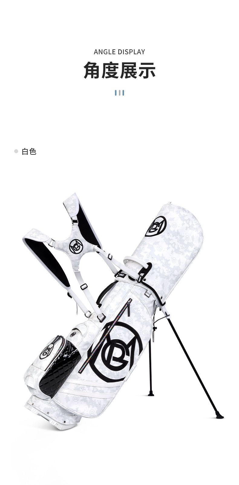 PGM QB120 waterproof pu golf bags ladies custom logo stand golf bag