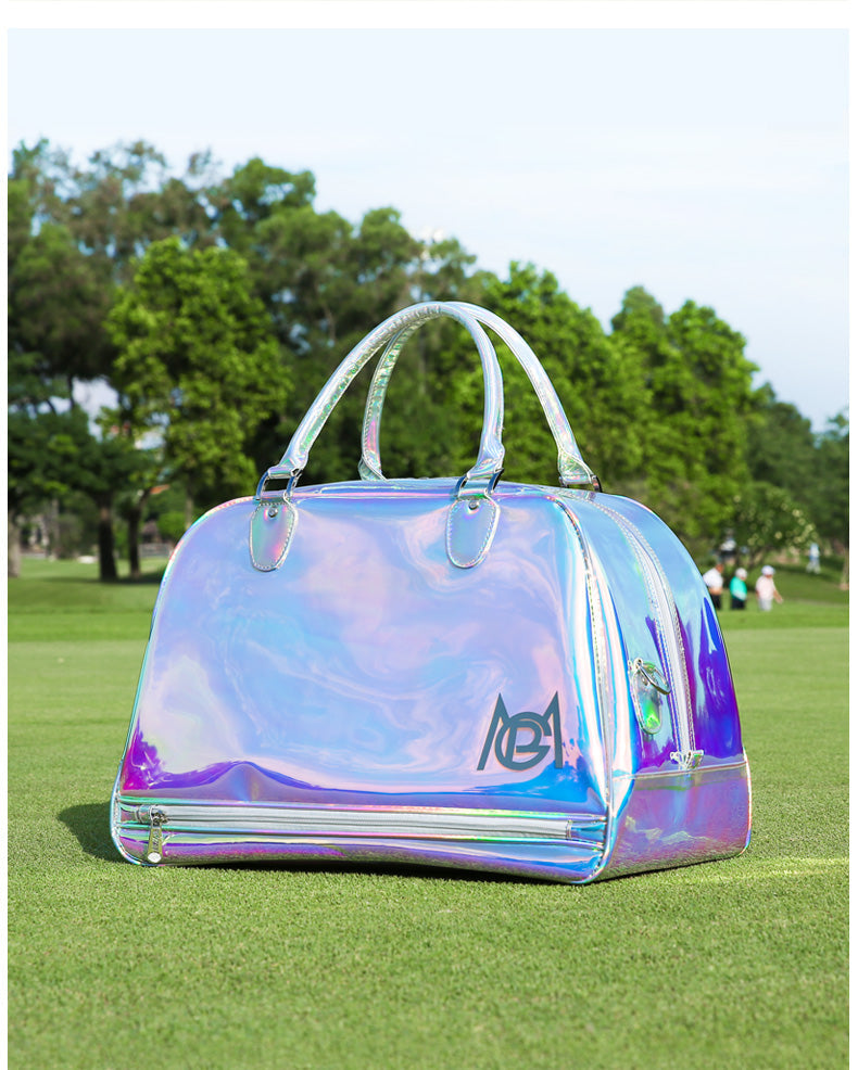 PGM YWB042 TPU golf clothing bag large capacity golf boston bag with shoe