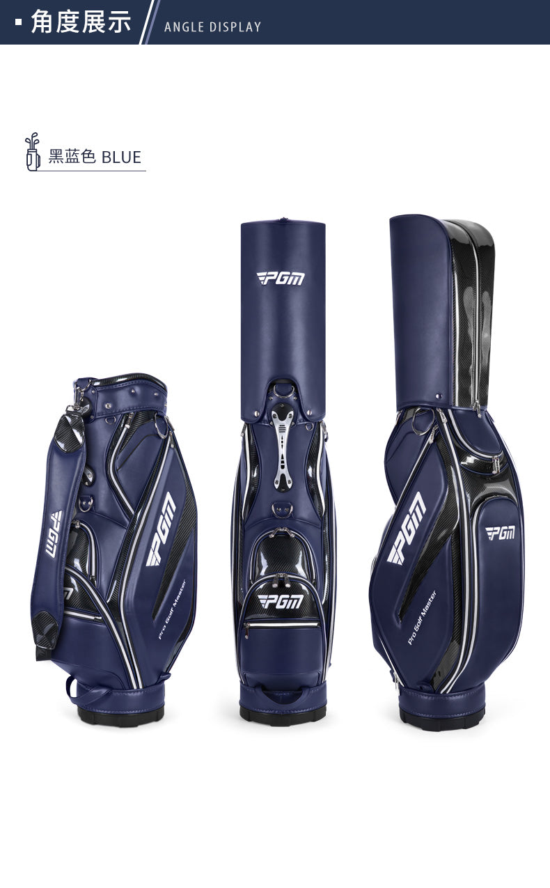 PGM QB108 high quality PU tour golf bags durable waterproof golf staff bag