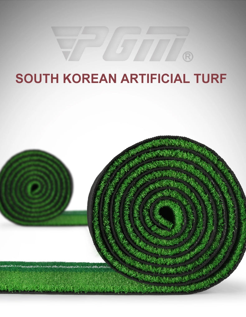 PGM TL001 3/3.5M custom wooden golf putting mat indoor putting mat