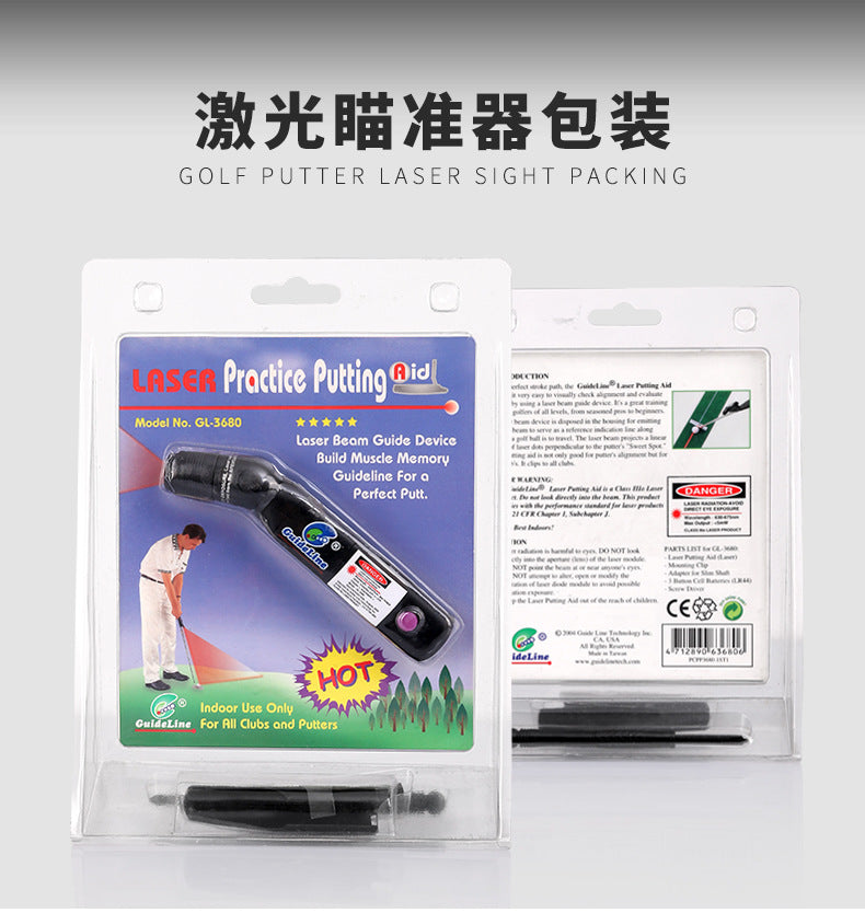 Putter (Laser) Pointer Putting Training Aids Portable Corrector Trainer Practice Accessories