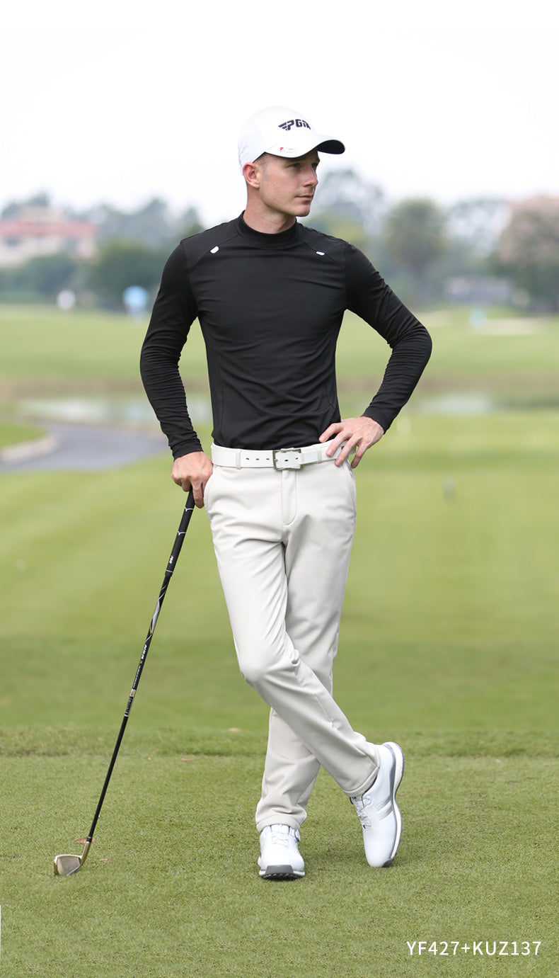 PGM KUZ137 winter golf pants straight mens stretchy formal golf pants