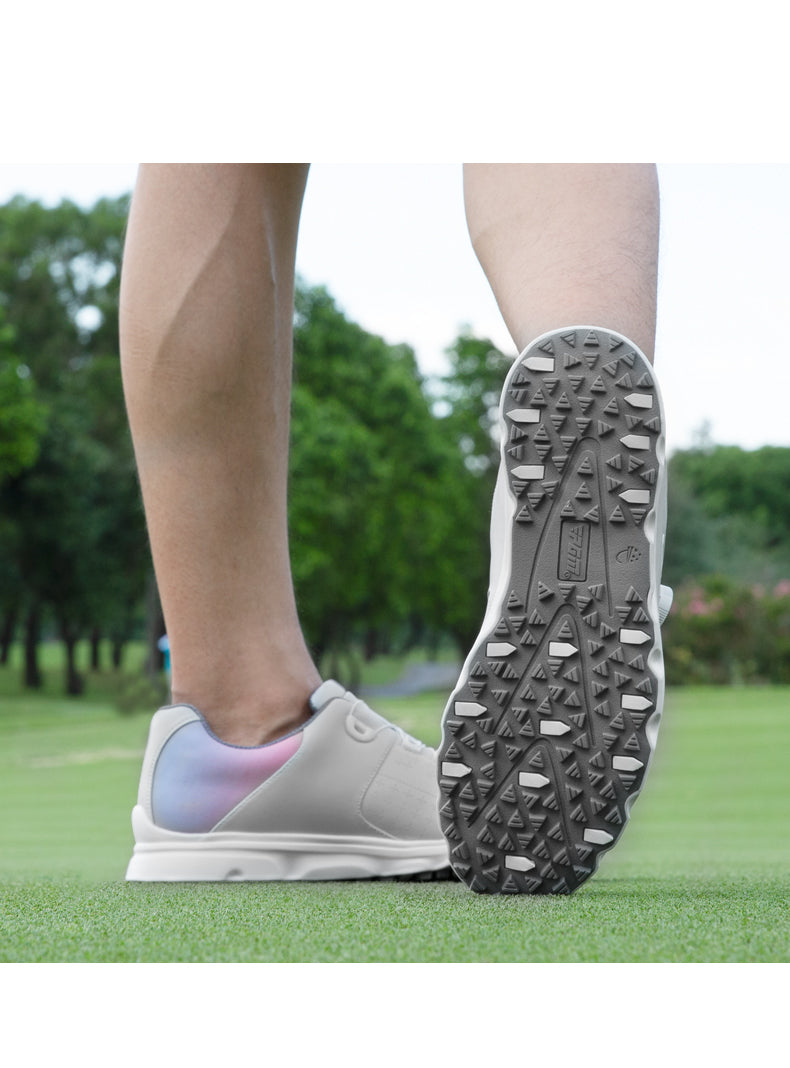 PGM XZ232 male luxury waterproof rubber practice golf shoes for men