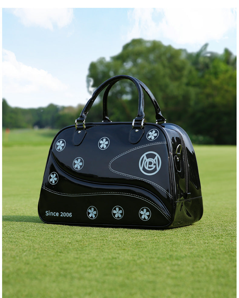 PGM YWB042 TPU golf clothing bag large capacity golf boston bag with shoe