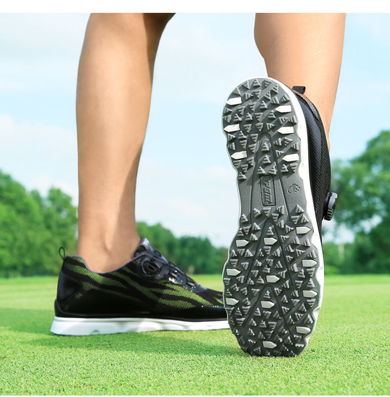 PGM XZ228 wholesale rubber men golf shoes lightweight mesh golf shoes