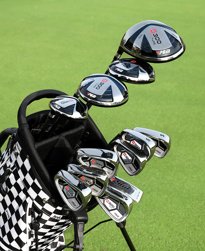 PGM MTG025 G300 left handed golf clubs sets mens graphite branded custom logo golf clubs