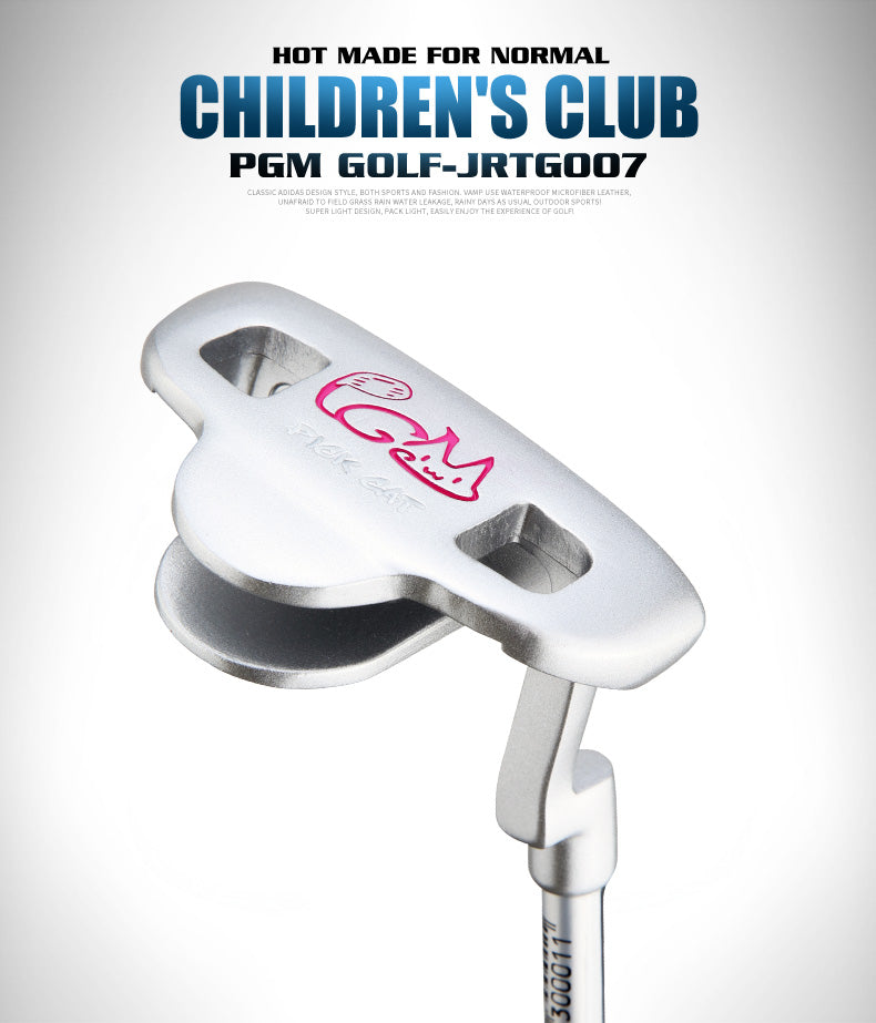 PGM PICK CAT JRTUG007 kids custom mini golf putter indoor rubber golf club putter