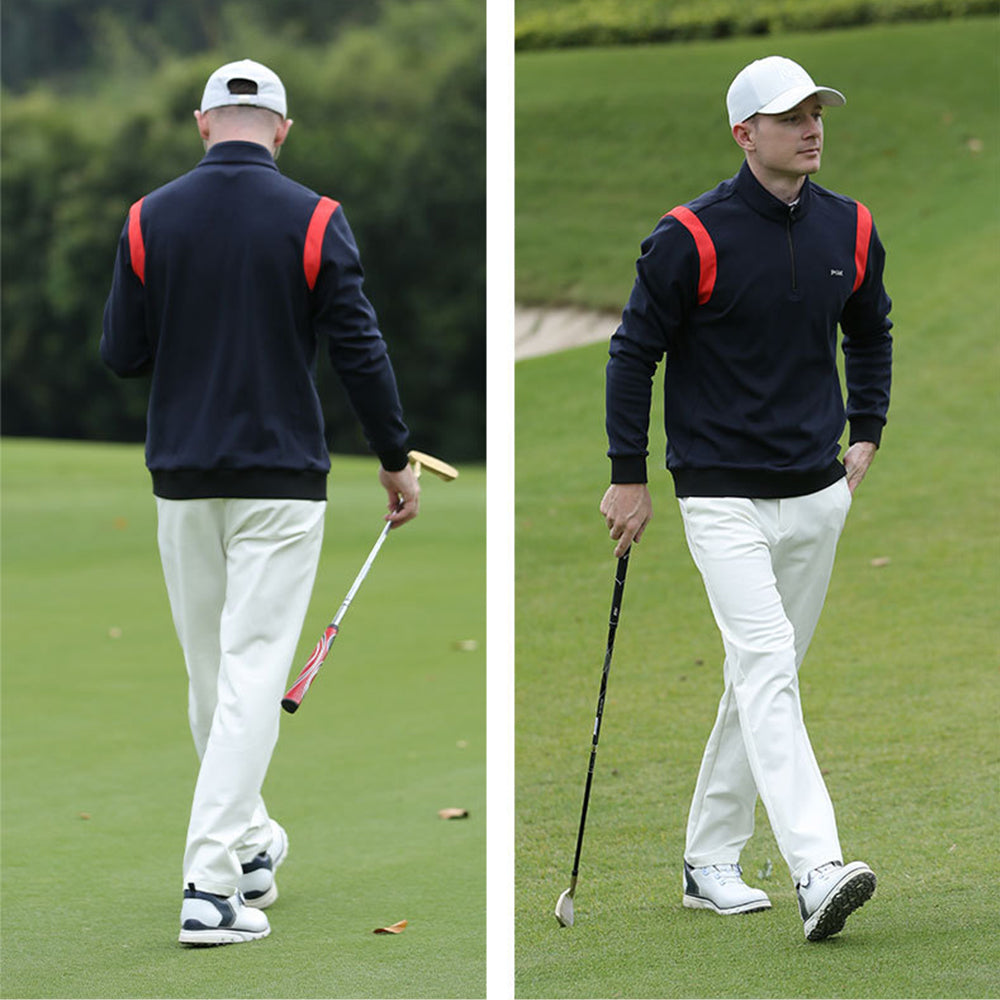 PGM YF506 men golf shirts long sleeve wholesale pullover golf sweater for men