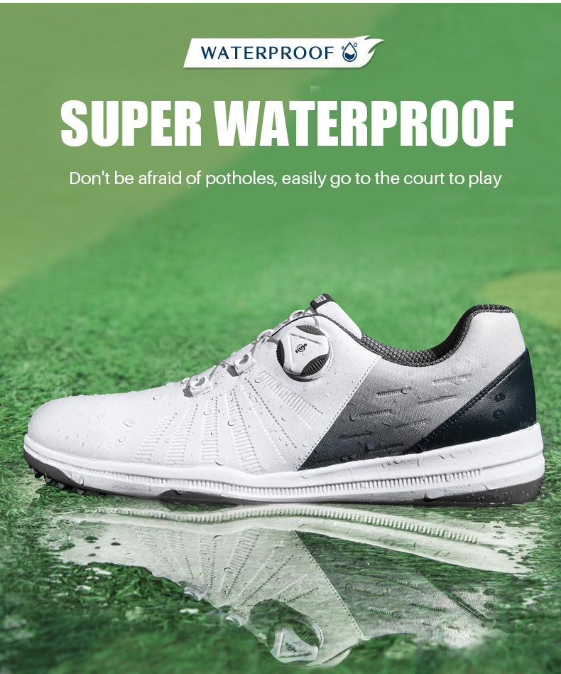 PGM XZ178 spikes men golf shoes waterproof white golf shoes for sale