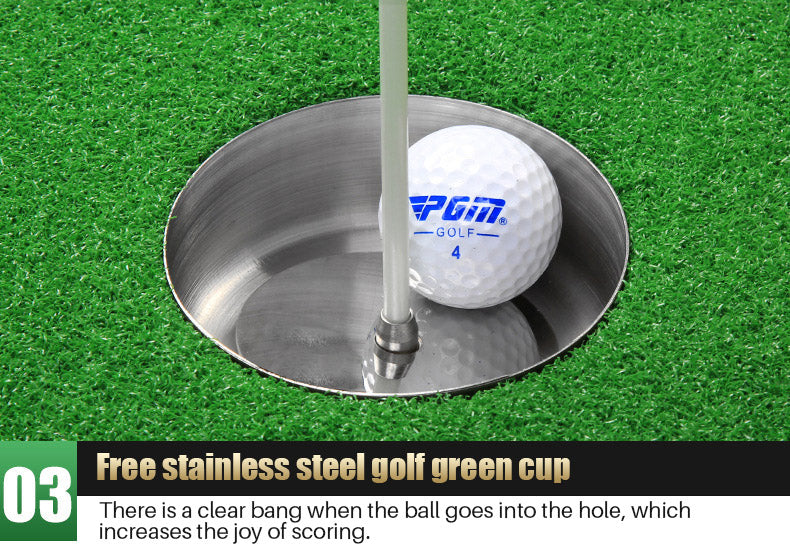 PGM GL001 golf putting green mat outdoor golf putting green with aiming line