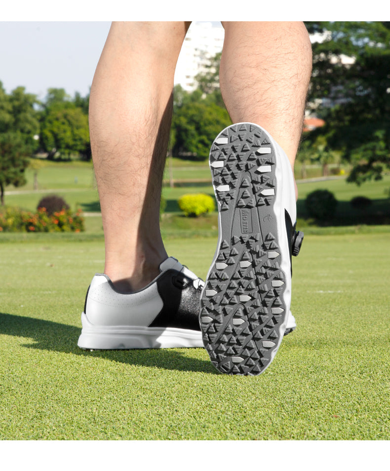 MOEYES M22XZ08 custom zapatos de golf men waterproof golf shoes