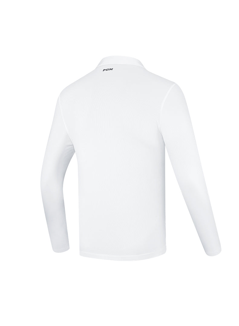 PGM YF527 luxury brand golf polo custom high quality winter long sleeve black golf polo